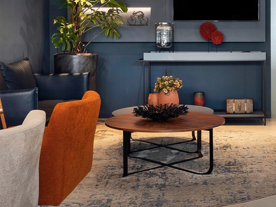 Lobby confortável do hotel