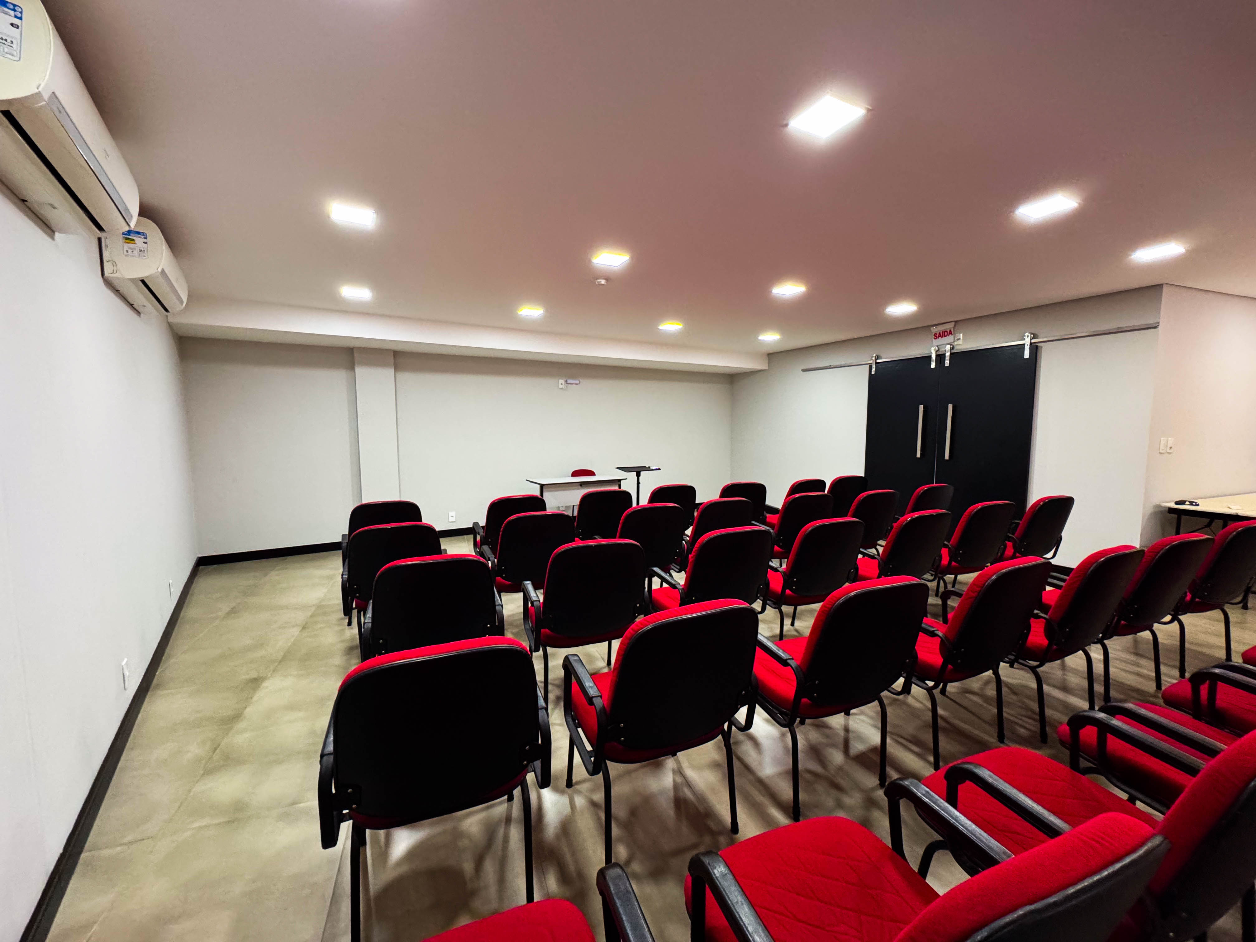Sala para apresentações